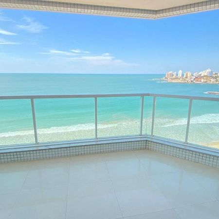 Vista Panoramica Para O Mar Da Praia Do Morro Guarapari Apartman Kültér fotó