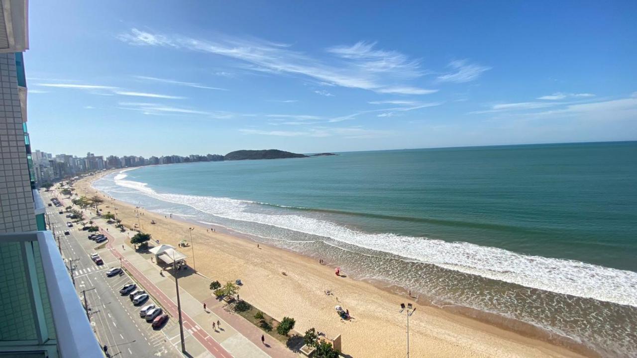 Vista Panoramica Para O Mar Da Praia Do Morro Guarapari Apartman Kültér fotó